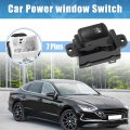 X Autohaux 93580-1e000 Car Power Window Control Switch Right Side For Hyundai Accent 2006-2009 Black