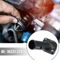 X Autohaux 16321-22070 Radiator Coolant Filler Water Inlet Thermostat Housing For Toyota Corolla Matrix 2003-2008 Celica