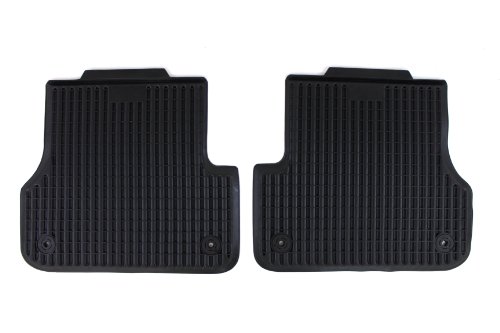 Genuine Audi Accessories 4g0061511041 Rear All-weather Floor Mat For A7 And A6 Set Of 2
