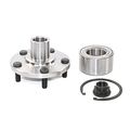 Front Wheel Hub Kit 29596068 With Bearing Studs Snap Ring And Axle Nut For Non Integral Repair 