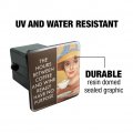 The Hours Between Coffee And Wine Really Have No Purpose Funny Humor Tow Trailer Hitch Cover Plug Insert