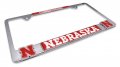 Nebraska 3d Cornhuskers License Plate Frame