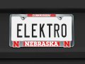 Nebraska 3d Cornhuskers License Plate Frame
