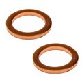 Engine Oil Drain Plug Gaskets For Mercedes Benz Gls63 Amg Maybach Gls600 2021 2024 Copper Material 2 Pieces Replacement 