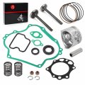 290cc Fe290 Engine Rebuild Kit Oversize 0 25mm Piston Ring Gasket Seal Intake Exhaust Valve For Club Car Golf Cart Ds Predent