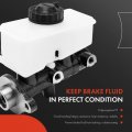 Brake Master Cylinder With Reservoir And Sensor For Kia Vehicles Sportage 1995 1996 1997 Automatic Transmission Replace