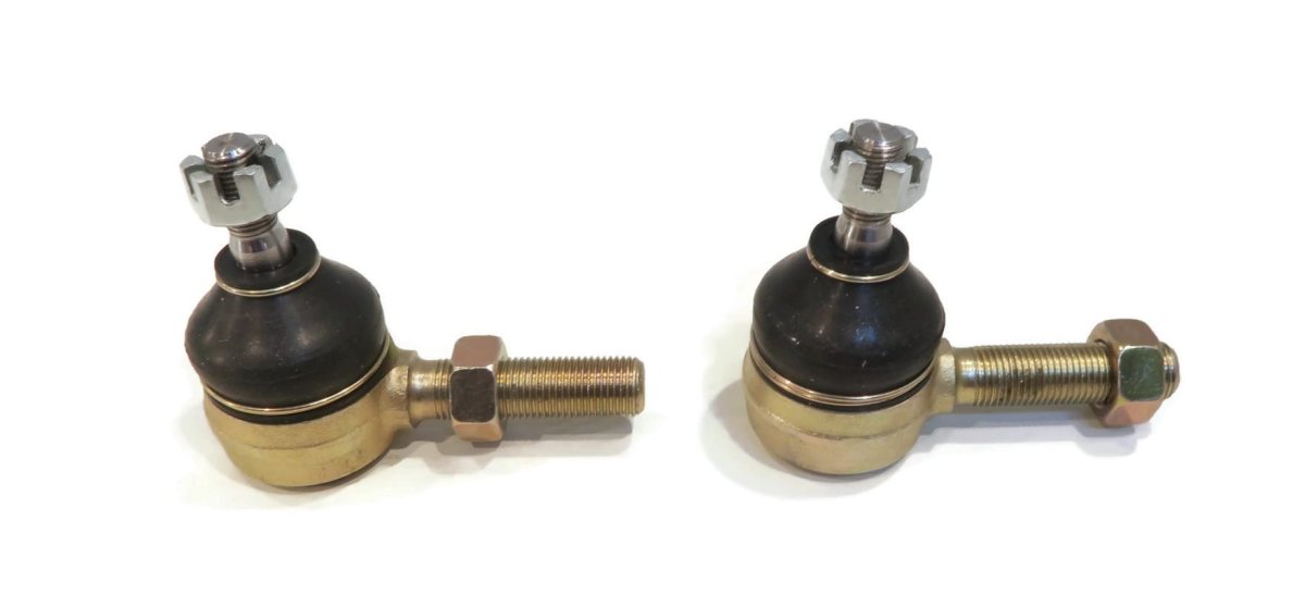 Tie Rod Ends Left And Right Threaded For 1976 2008 Club Car Ds Golf Cart Steering Complete Hardware Kit Gas Electric Models