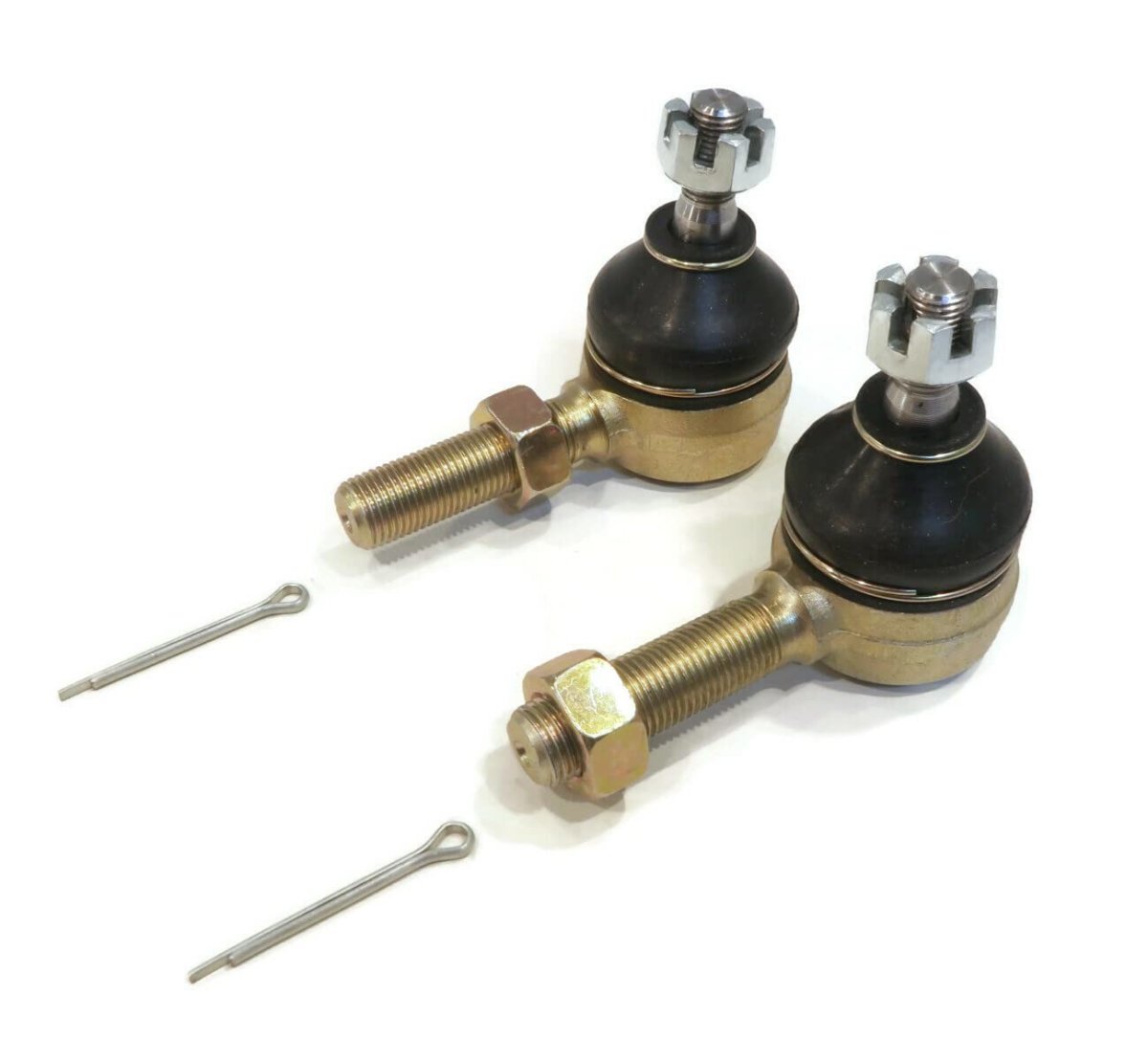 Tie Rod Ends Left And Right Threaded For 1976 2008 Club Car Ds Golf Cart Steering Complete Hardware Kit Gas Electric Models