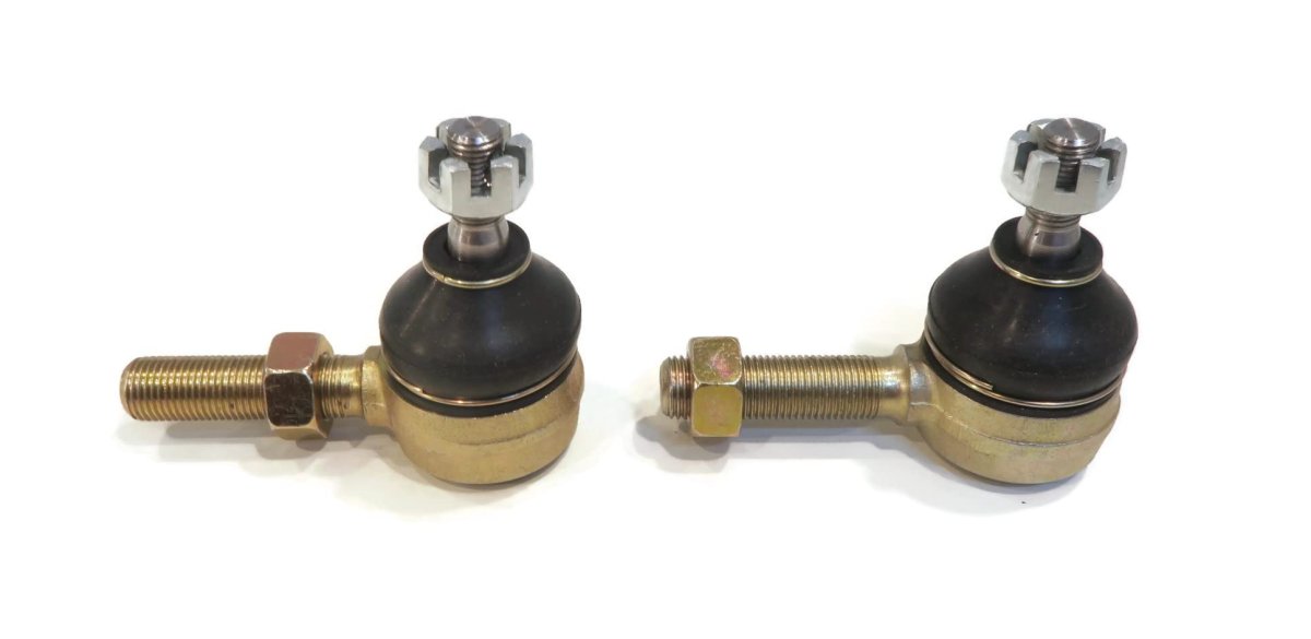 Tie Rod Ends Left And Right Threaded For 1976 2008 Club Car Ds Golf Cart Steering Complete Hardware Kit Gas Electric Models
