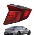 Passenger Side Tail Light Brake Replacement For Hyundai Sonata Se Sel 2020-2022 Rear Lamp Hy2805167 92402l0000 