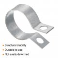 Uxcell 10pcs Split Ring Hanger Pipe Strap Fit 1-1 4 32mm Metal Clamps Ceiling Mount Bracket Support For Tube