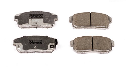 Z26-1008 Performance Carbon Fiber Ceramic Rear Brake Pads For Mazda Rx 8 2004 To 2011 With Installation Hardware