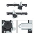 2pcs Rear Power Window Regulator With Motor Replacement For 2000-2007 Focus 4 Door 741-584 741-585 6s4z5427001a 6s4z5427000a