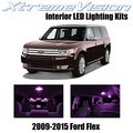 Xtremevision Ford Flex 2009-2015 8 Pieces Pink Premium Interior Led Kit Package Installation Tool 
