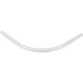 Superslide White Closet Rod Corner Rounder Bar 