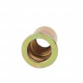 Uxcell 5 16 -18 Straight Knurled Rivet Nut Insert Bronze Tone 100pcs
