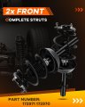 Spring Strut Assembly Completes Shocks Fits 2013-2017 For Honda Accord 172971 11217 172970 11218 Replace Strut