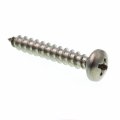 Prime-line Sheet Metal Screw Self-tapping Pan Head Phillips 10 X 1-1 4 In Grade 18-8 Stainless Steel Pack Of 25 