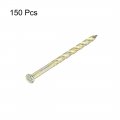 Uxcell Spiral Deck Nails Carbon Steel Nail Shank 40mmx2mm Lxd 150 Pcs
