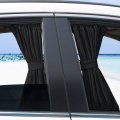Universal Car Window Privacy Curtains Side Sunshade Screens For Auto Van Mesh Valances 20 08 In X 14 97 Grey 