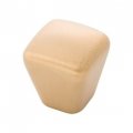 Belwith Keeler Harbor Collection Knob 1 Inch Square Brushed Golden Brass Finish 