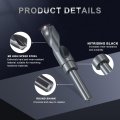 15 16 Drill Bit 1 2 Reduced Shank M2 High-speed Steel Nitriding Black 135a Bits For Hard Metal Stainless Professional