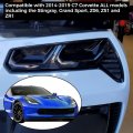 Tail Light Lens For 2014-2019 Corvette C7 Rear Taillight Kit Smoked Protection Cover Acrylic