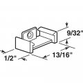 Clear Plastic Window Grid Retainer Clip L 5840 6 Pack For Decorative Wood Mullion Grids