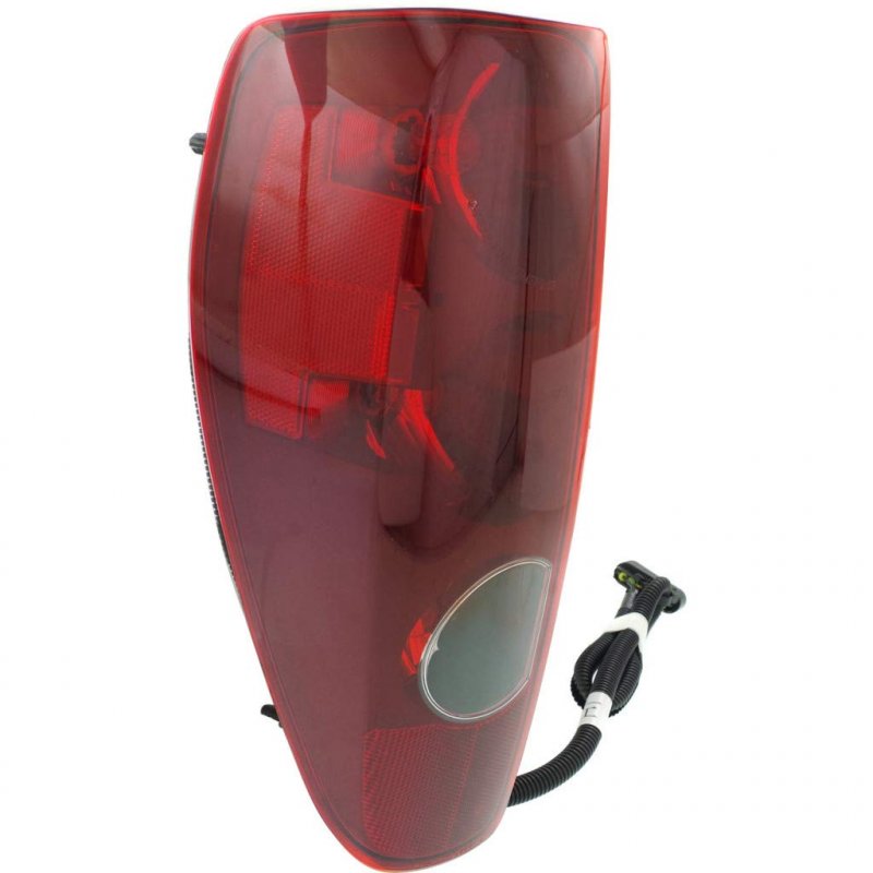 Chevy Canyon Tail Light 2004 To 2012 Driver Side Replacement For Gm2800164 And 19417444 Halogen Assembly With Bulbs Lens