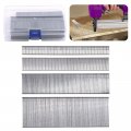 Swpeet 4800pcs 4 Sizes 5 8 1 1-1 2 Multi-length Galvanized Brad Nails Straight Finishing Assortment Kit Gun And Small For 