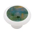 Impression Sunrise By Monet Decorative High Gloss Ceramic Drawer Knob 