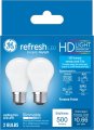 Ge Lighting Refresh Led Bulbs 60 Watt Eqv Hd Daylight A15 Ceiling Fan Light Medium Base 2 Pack