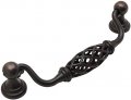 Cosmas 10 Pack 1749-128orb Oil Rubbed Bronze Cabinet Hardware Furniture Birdcage Handle Pull 5 128mm Hole Centers 