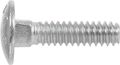 Hillman 240078 Carriage Bolt 5 16 X 1-inch Steel Zinc-plated Silver 100-pack 