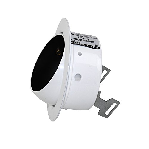 Lightolier 2087 3 Recessed Lighting Downlight Lytecaster Light White Eyeball Accentlite Reflector Trim Only