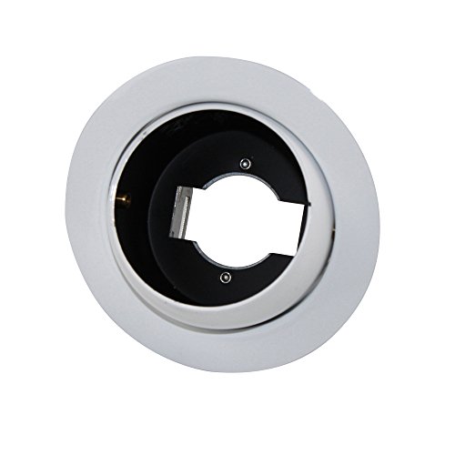 Lightolier 2087 3 Recessed Lighting Downlight Lytecaster Light White Eyeball Accentlite Reflector Trim Only
