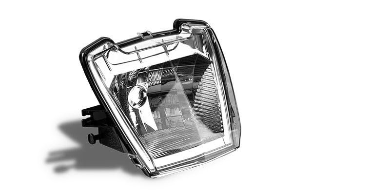Headlight Assembly For Poris Nger 500 700 2008a 2009 A Handlebar-mounted Replacement A Replaces Oe A Bulb Not Included