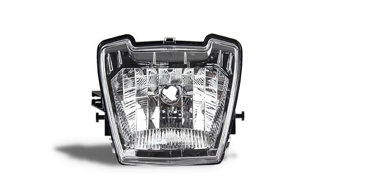 Headlight Assembly For Poris Nger 500 700 2008a 2009 A Handlebar-mounted Replacement A Replaces Oe A Bulb Not Included
