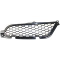 Passenger Side Grille Assembly For Mitsubishi Eclipse 2006 2007 2008 Painted Black Shell And Insert Plastic Mi1200253 