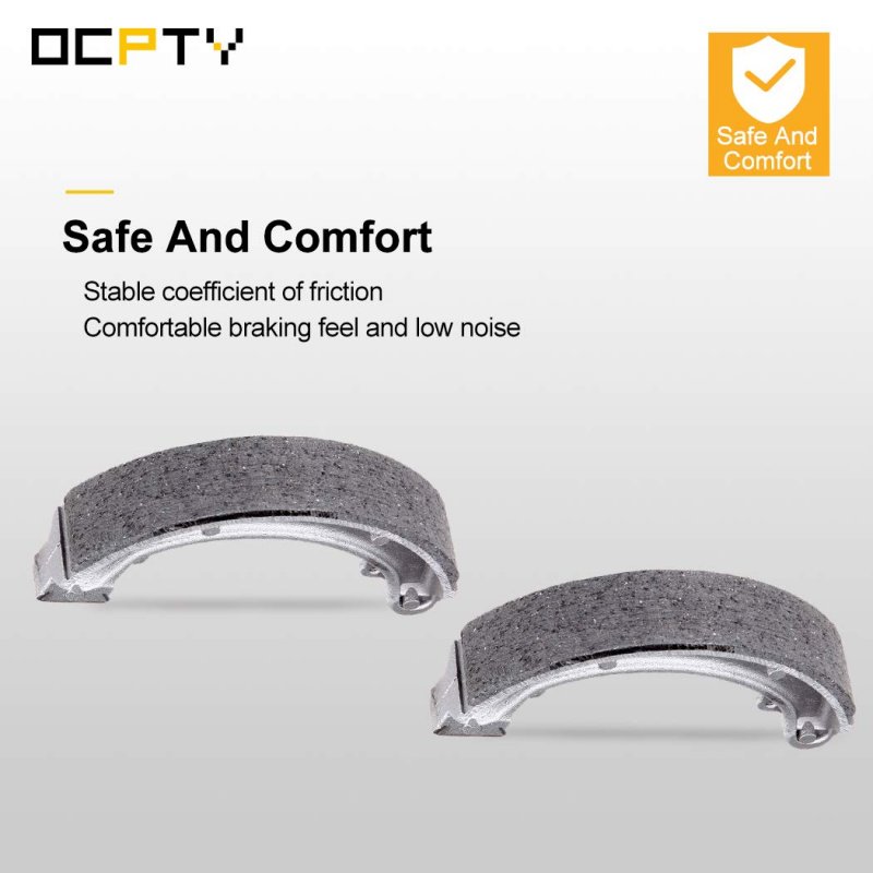 Brake Shoes 3 Pairs Fit For 1997 98 99 00 01 02 03 04 05 06 07 08 09 11 12 13 2014 Honda Recon 250 Front And Reaake Shoes 3