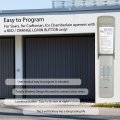 Performance Garage Door Remote Keyless Entry Keypad Compatible For Sears Craftsman Chamberlain Openers With A Red Orange Learn