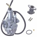 Carburetor With Intake Boot Replacement For Yamaha 1986 1987 1988 Moto 4 Yfm225 Carb 