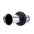 Silver 110db Antique Vintage Old Style Vehicle Car Truck Horn Siren Ahh-ooo-gah Ahooga Ooga 12v