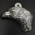 Smt-chrome Eagle Head Horn Cover Compatible With 1992 And Up Side Mount Cowbell All V-rod S Red Led Light Motorcycle B00zzlj834