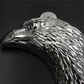 Smt-chrome Eagle Head Horn Cover Compatible With 1992 And Up Side Mount Cowbell All V-rod S Red Led Light Motorcycle B00zzlj834