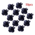 Cicitree 50sets 8mm Plastic Interior Trim Panel Clips Retainers Screws Rivets Compatible For Holden
