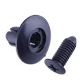 Cicitree 50sets 8mm Plastic Interior Trim Panel Clips Retainers Screws Rivets Compatible For Holden