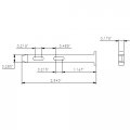 Set Of 4 Pcs Window Sash Balance Pivot Bars 6981