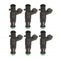 Set Of 6 Remanufactured Fuel Injectors Fbjc100 For Nissan Infiniti