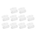 10 Pack Plastic Chain Connector Blind Bead Ball Cords Connector Fit 4mm For Window Roman Roller Shades White 